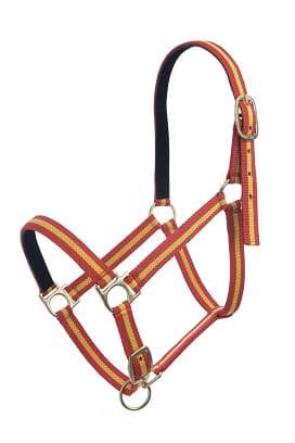 Cabezada cuadra nylon doble sin mosquetón