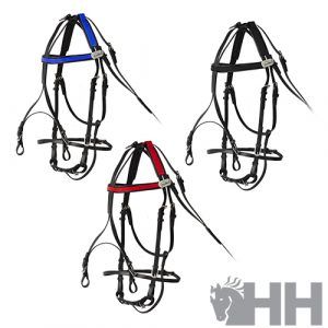 Enganche biothane con pechopetral para 1 caballo