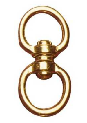 Giratorio para ramales de doma de bronce