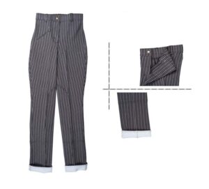 Pantalón de montar Rocío con listas